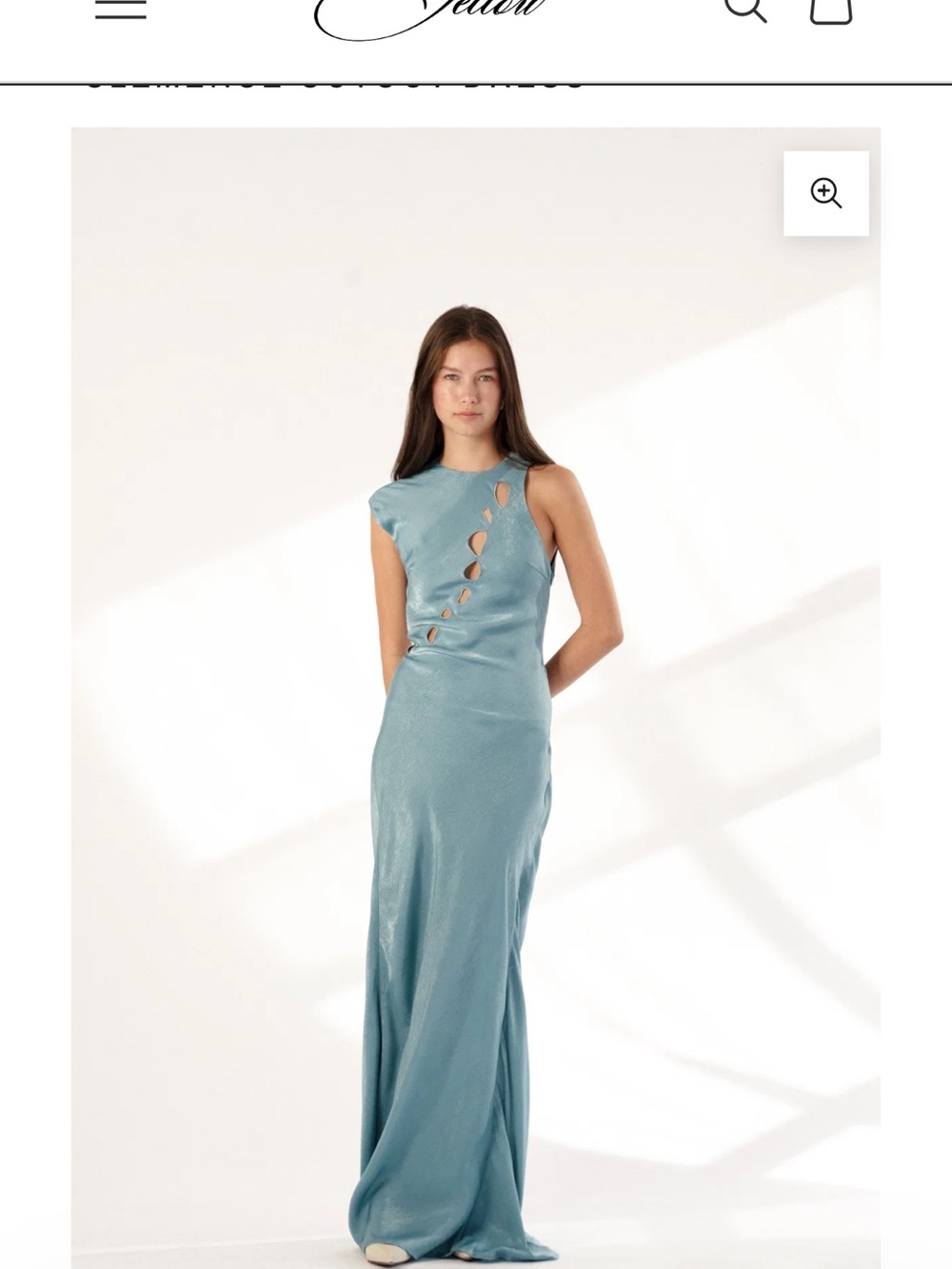 The Clemence Cutout Maxi Dress